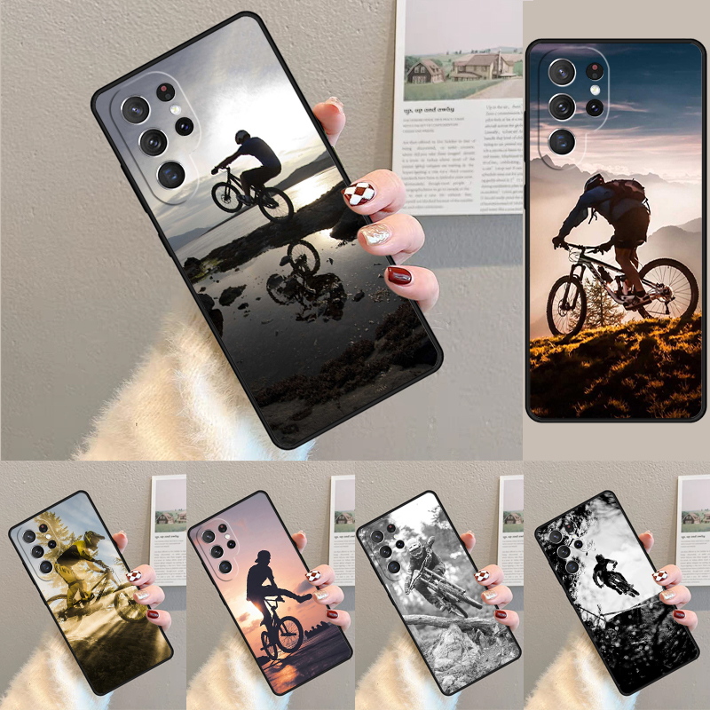 Mountain Biking Logo - Sport Mountain Bike Cycling Art TPU