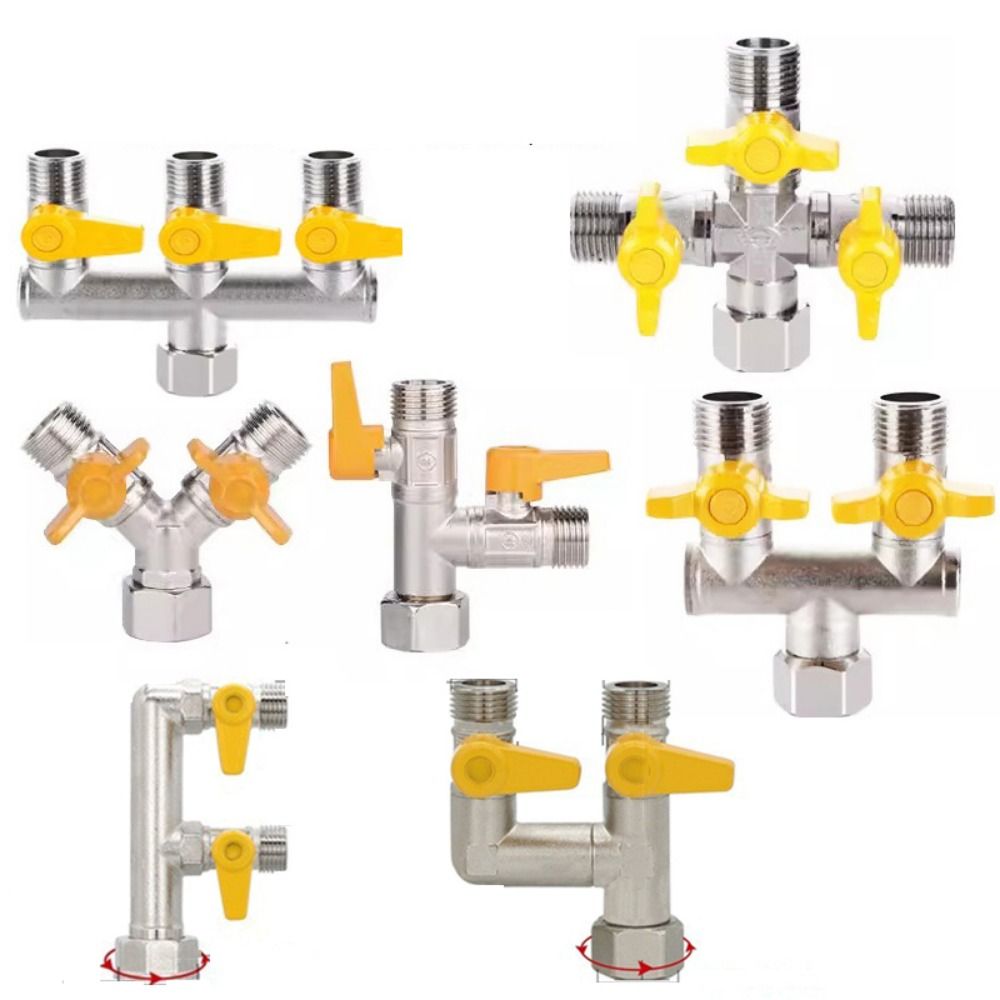 Spoke Nipple Brass - 2/3 Switch Brass Diverter Valve Rustproof