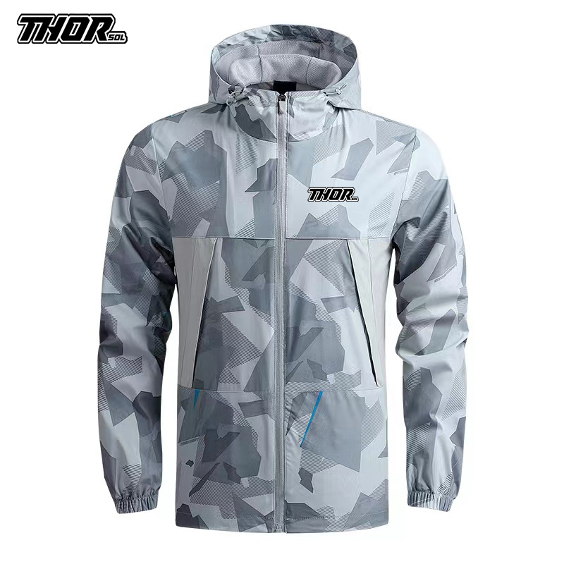 Mountain Biking New Jersey - THORSOL New Men's Windproof Cycling Jacket