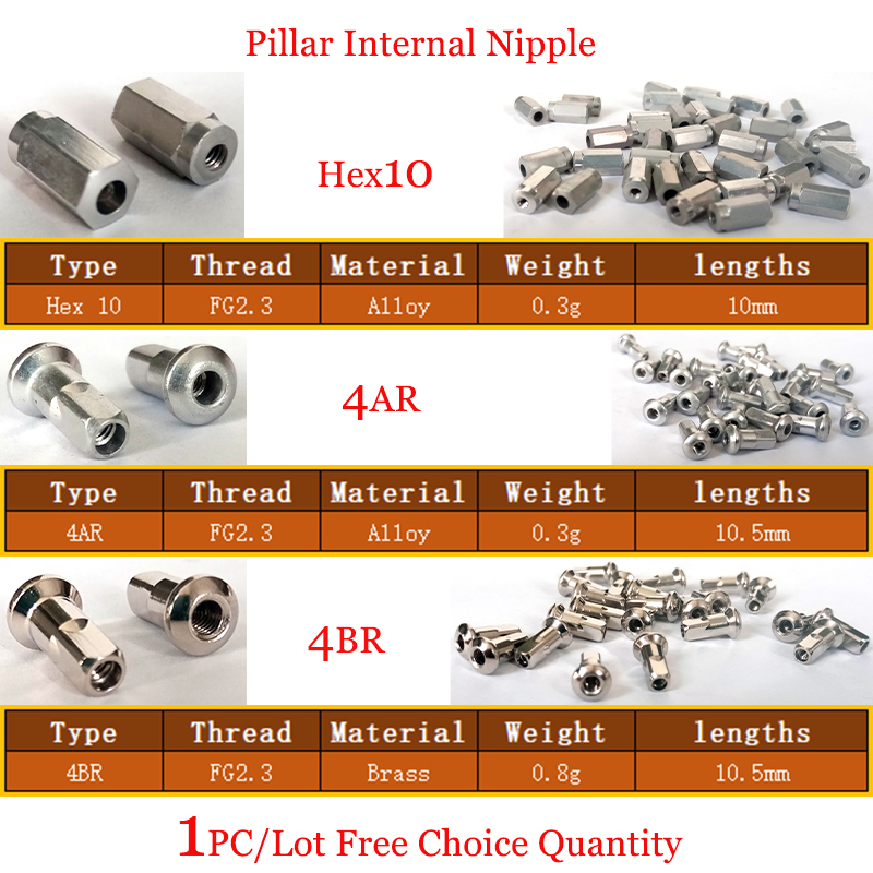 1pcs/lot Pillar internal Bike  - Spoke Nipple Brass recensie en prijs