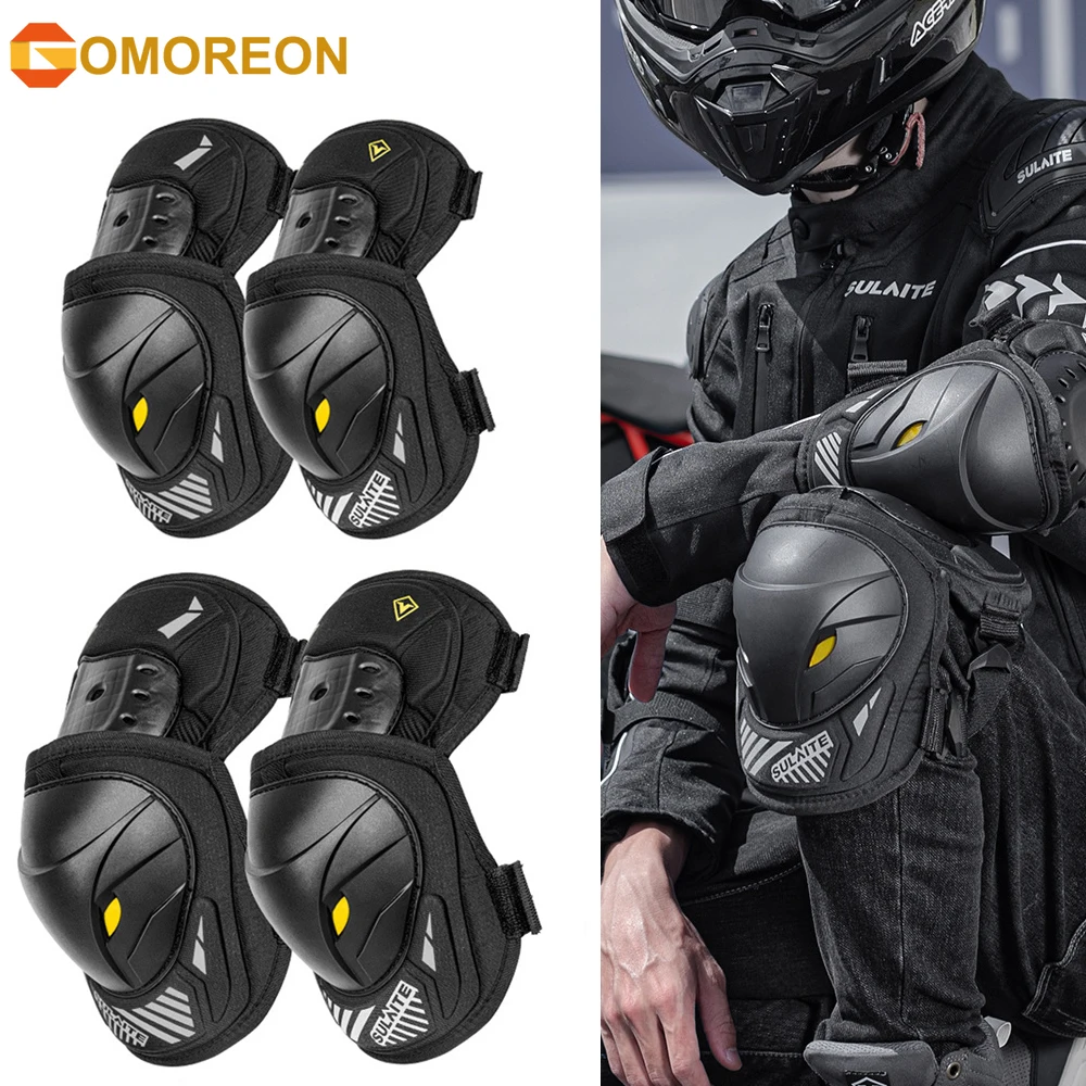 GOMOREON 1Pair Motorcycle Elec - Mountain Biking Elbow Pads recensie en prijs