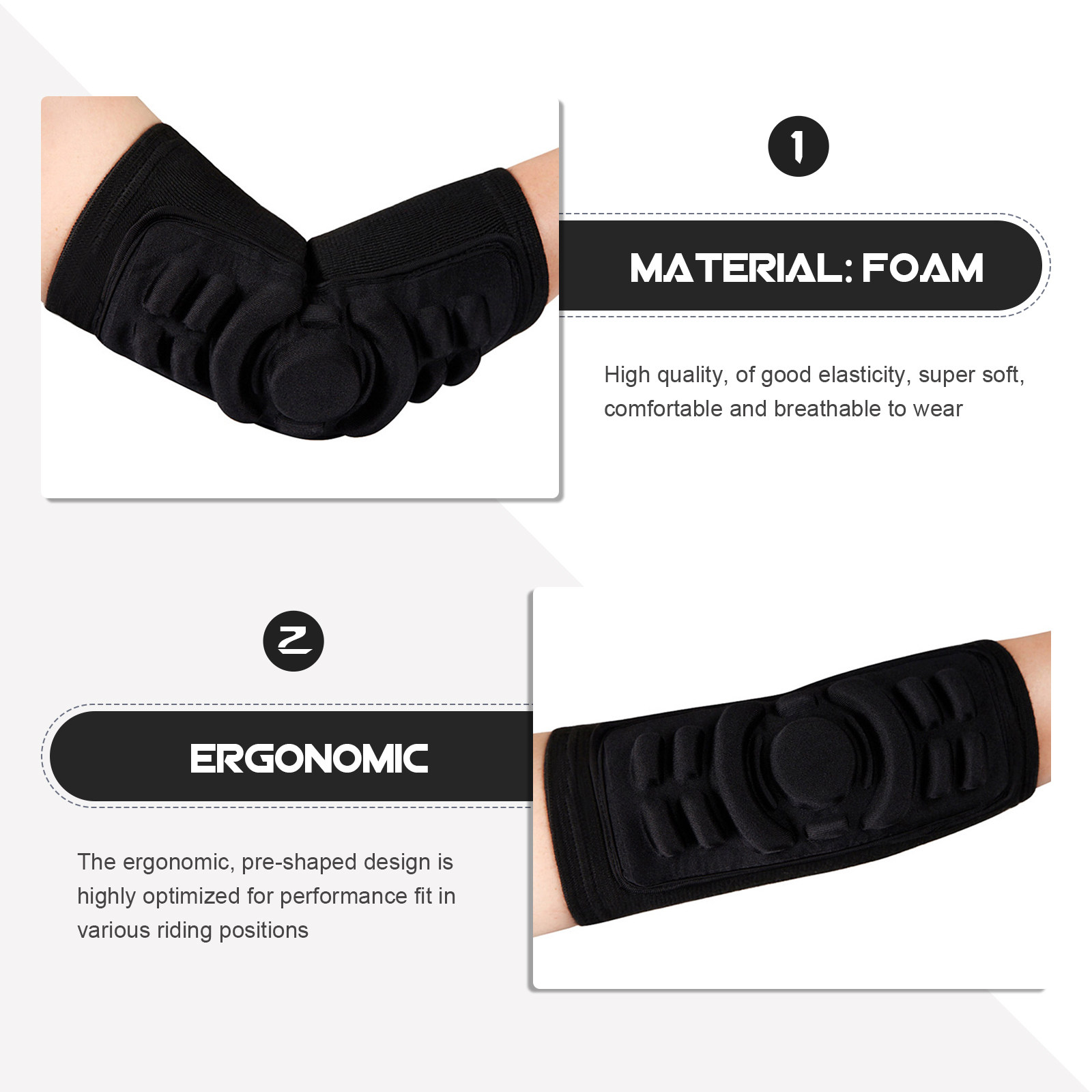 Elbow Pads Guard for Cycling M - Mountain Biking Elbow Pads recensie en prijs
