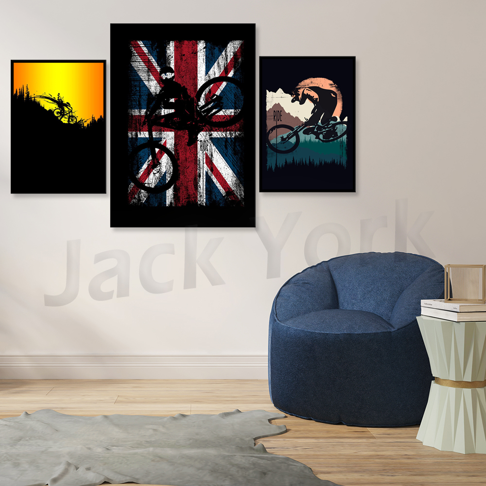 Mountain Bike Art Print ~ Gift - Mountain Biking York recensie en prijs