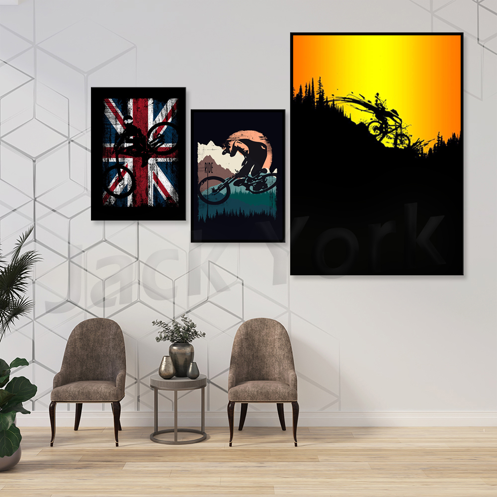 Mountain Bike Art Print ~ Gift - Mountain Biking York recensie en prijs