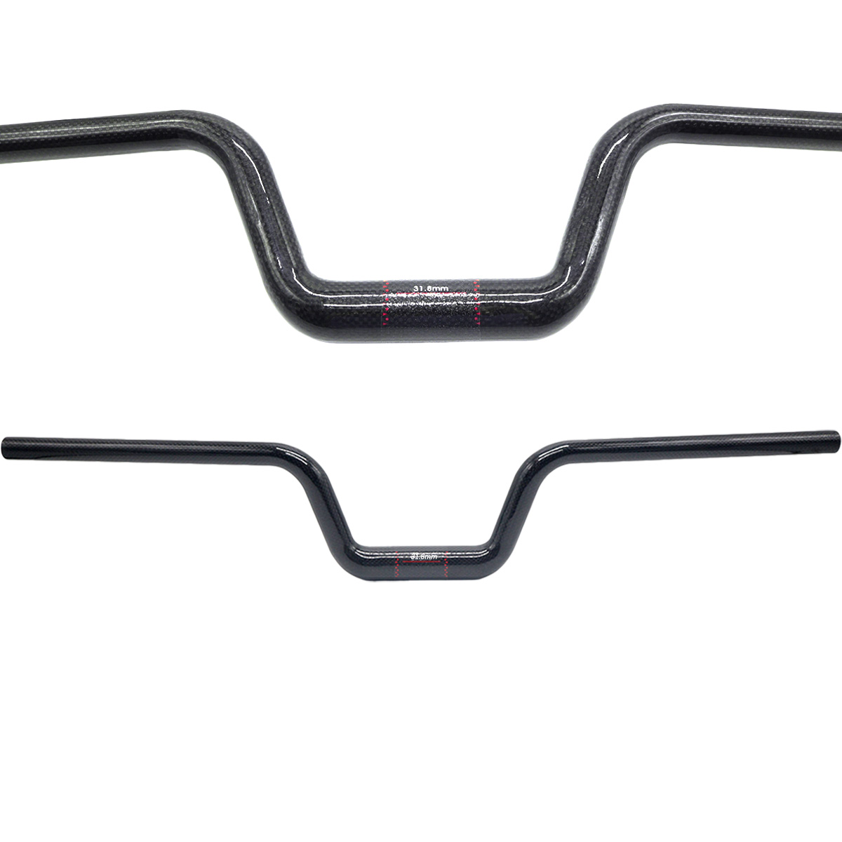 U-Shape MTB Bar Lightweight Ha - Mountain Biking Logo recensie en prijs