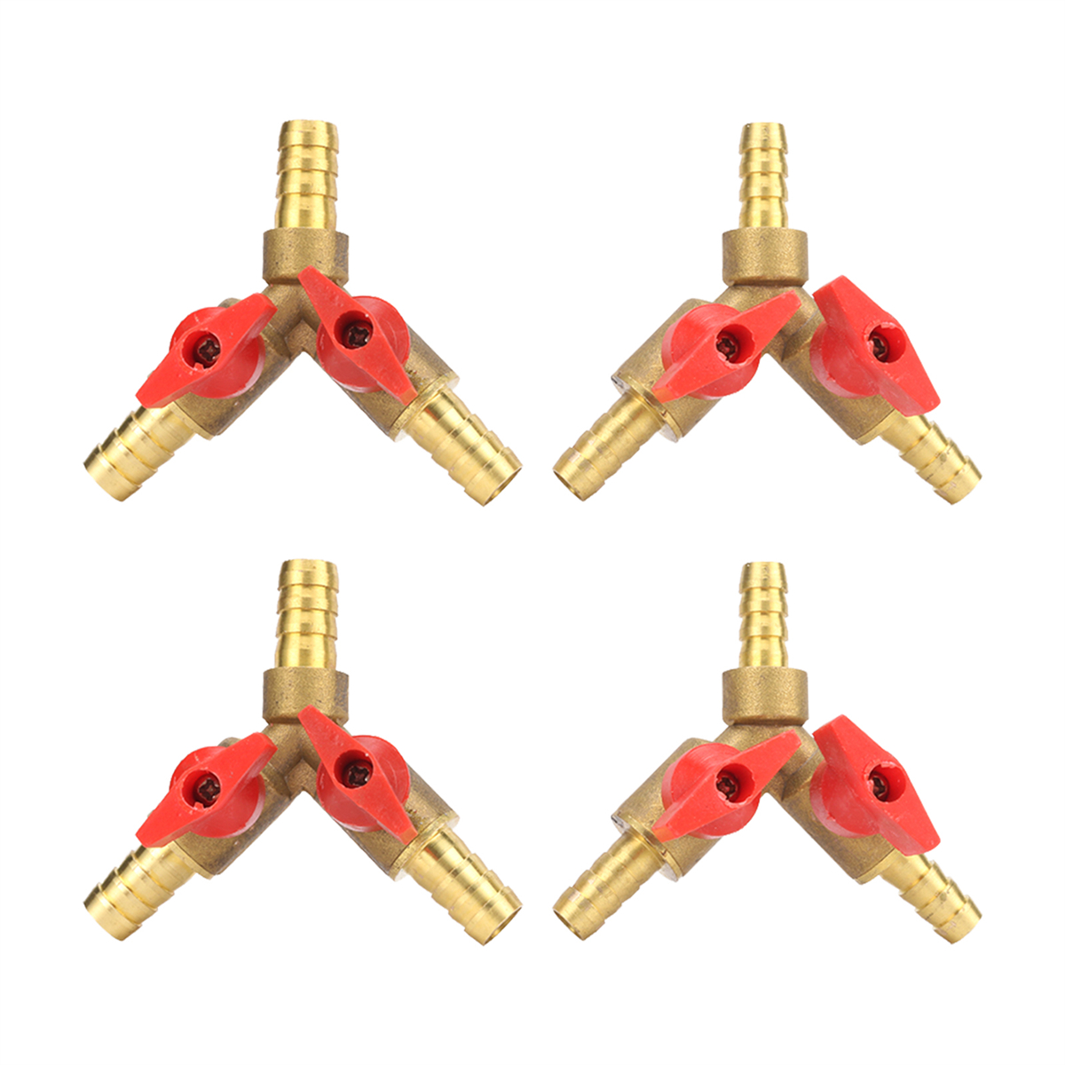 8mm 10mm Barbed 3-Way Brass Ba - Spoke Nipple Brass recensie en prijs