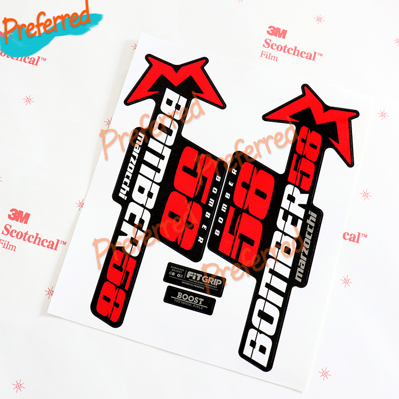 Hot Bicycle Stickers 2018 Styl - Mountain Biking Logo recensie en prijs