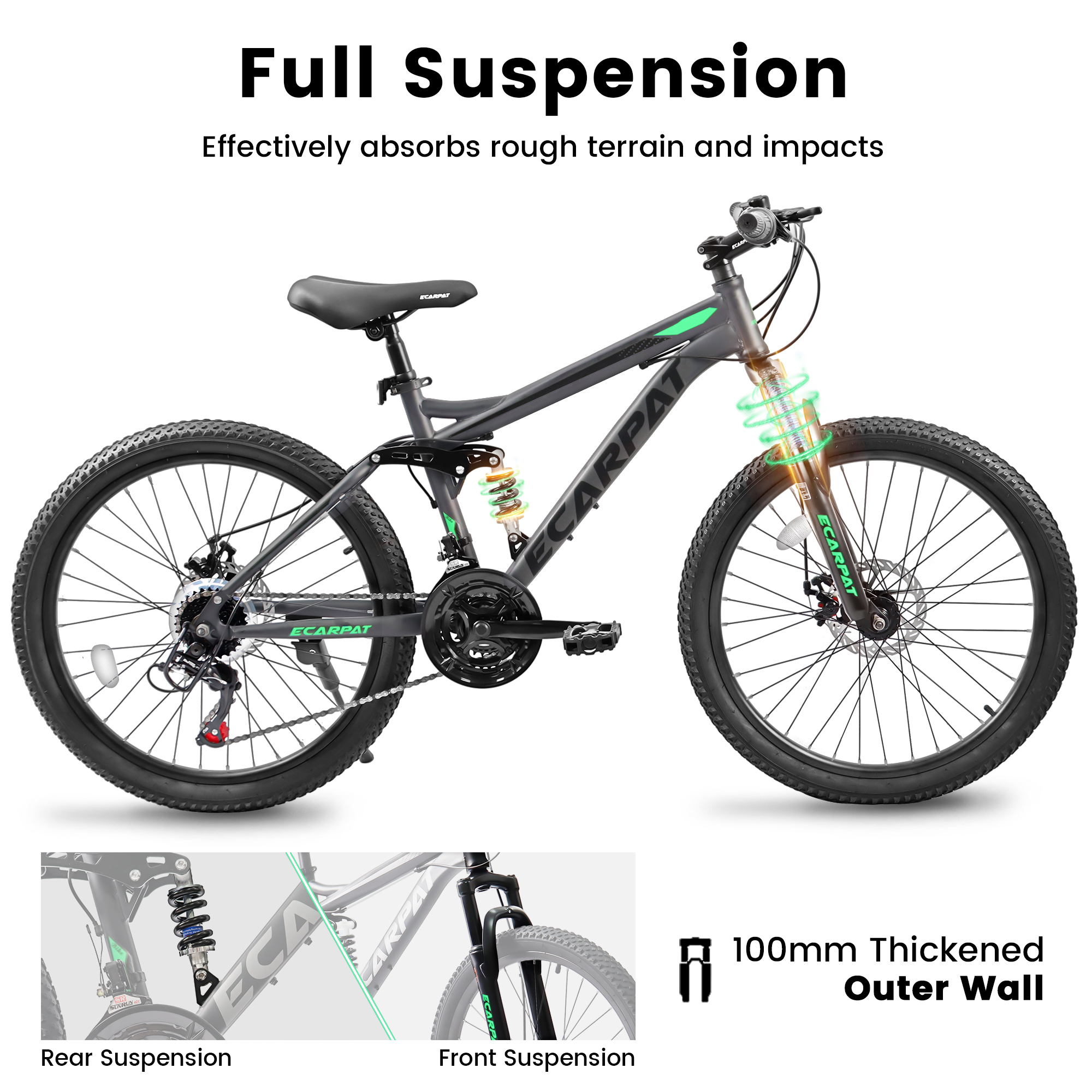 Kids Bike with Lightweight Fra - Mountain Biking For Kids recensie en prijs