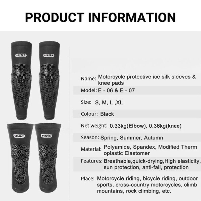 Anti-fall Knee Elbow Pads, Hig - Mountain Biking Elbow Pads recensie en prijs