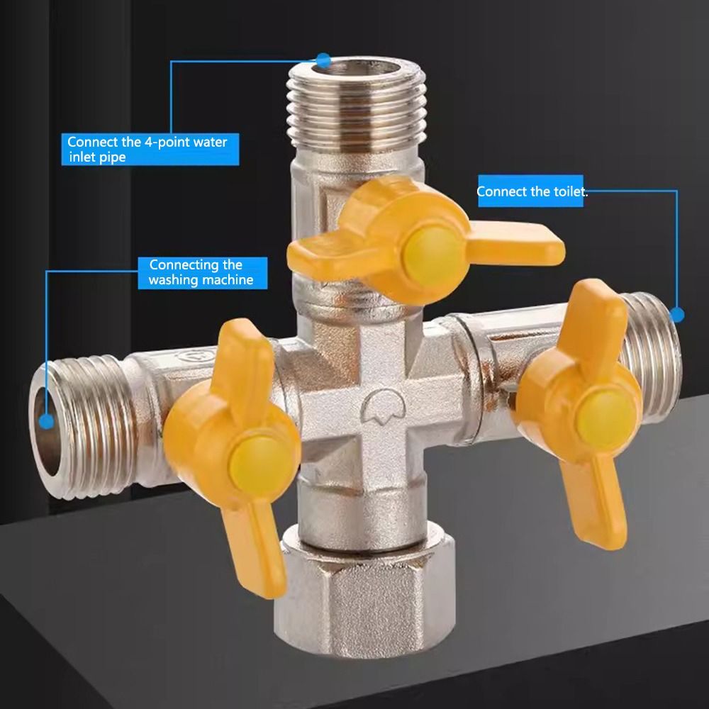 2/3 Switch Brass Diverter Valv - Spoke Nipple Brass recensie en prijs