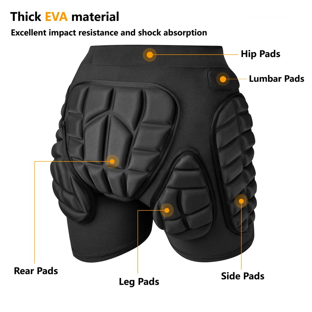 New Ski Shorts Skating Hip Pro - Mountain Biking Elbow Pads recensie en prijs