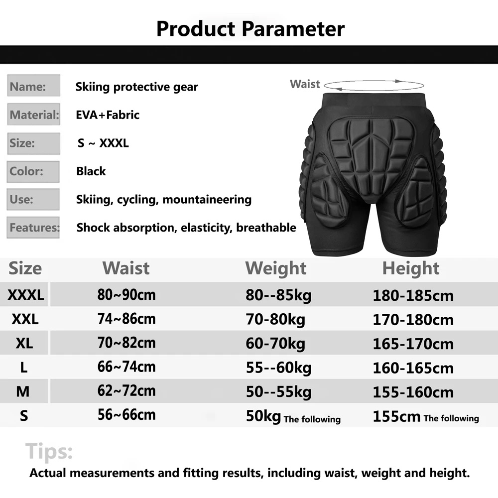 New Ski Shorts Skating Hip Pro - Mountain Biking Elbow Pads recensie en prijs