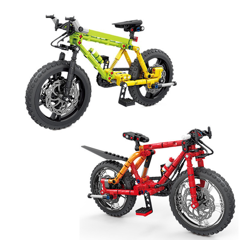 2 Style Bicycle Building Block - Mountain Biking For Kids recensie en prijs