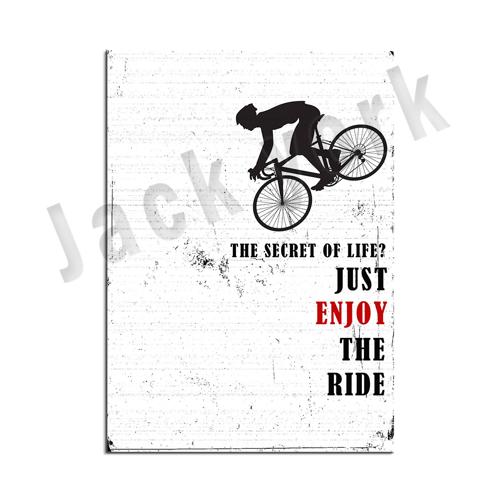 mountain bike art, bike poster - Mountain Biking York recensie en prijs
