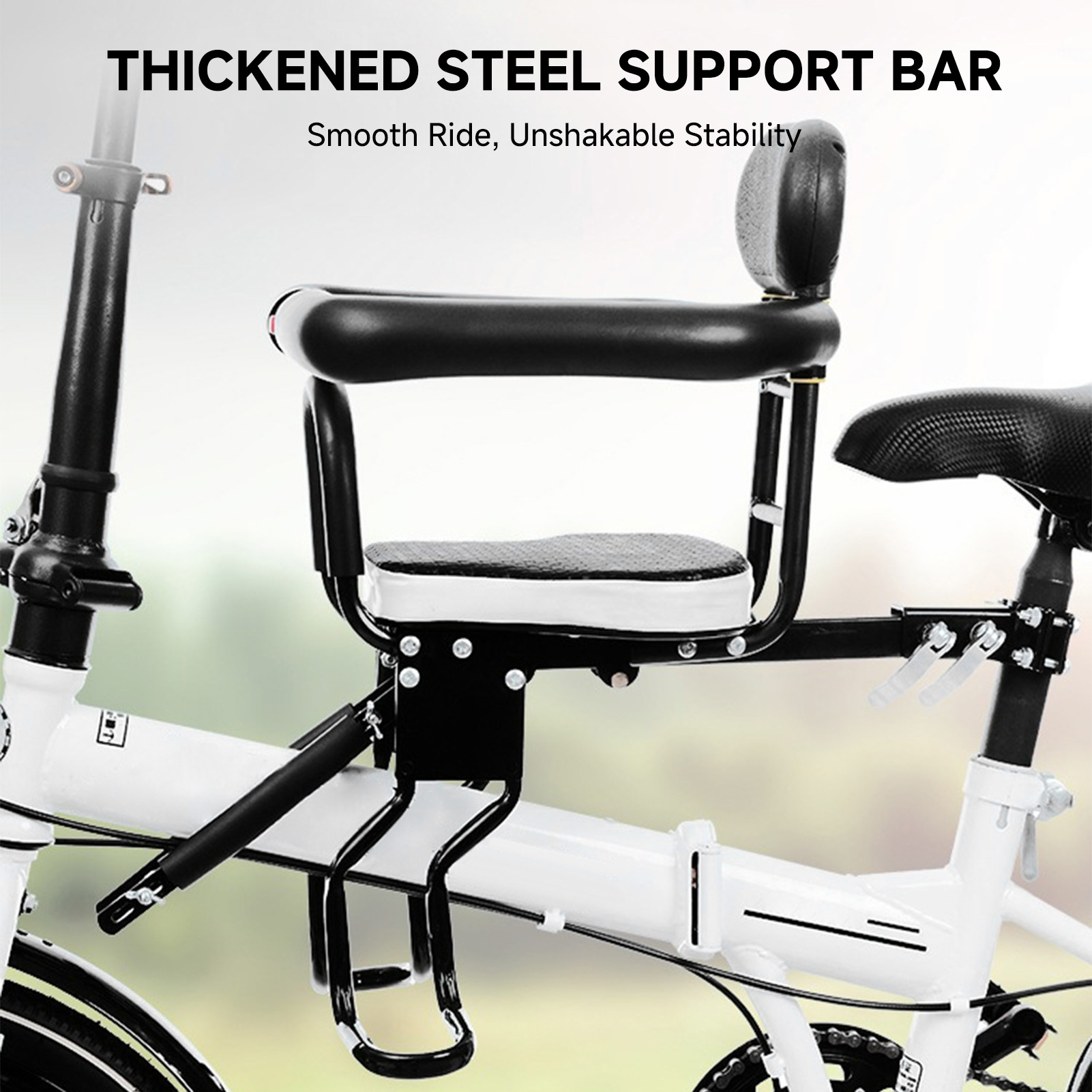 Child Bike Seat Front Mount Ch - Mountain Biking For Kids recensie en prijs
