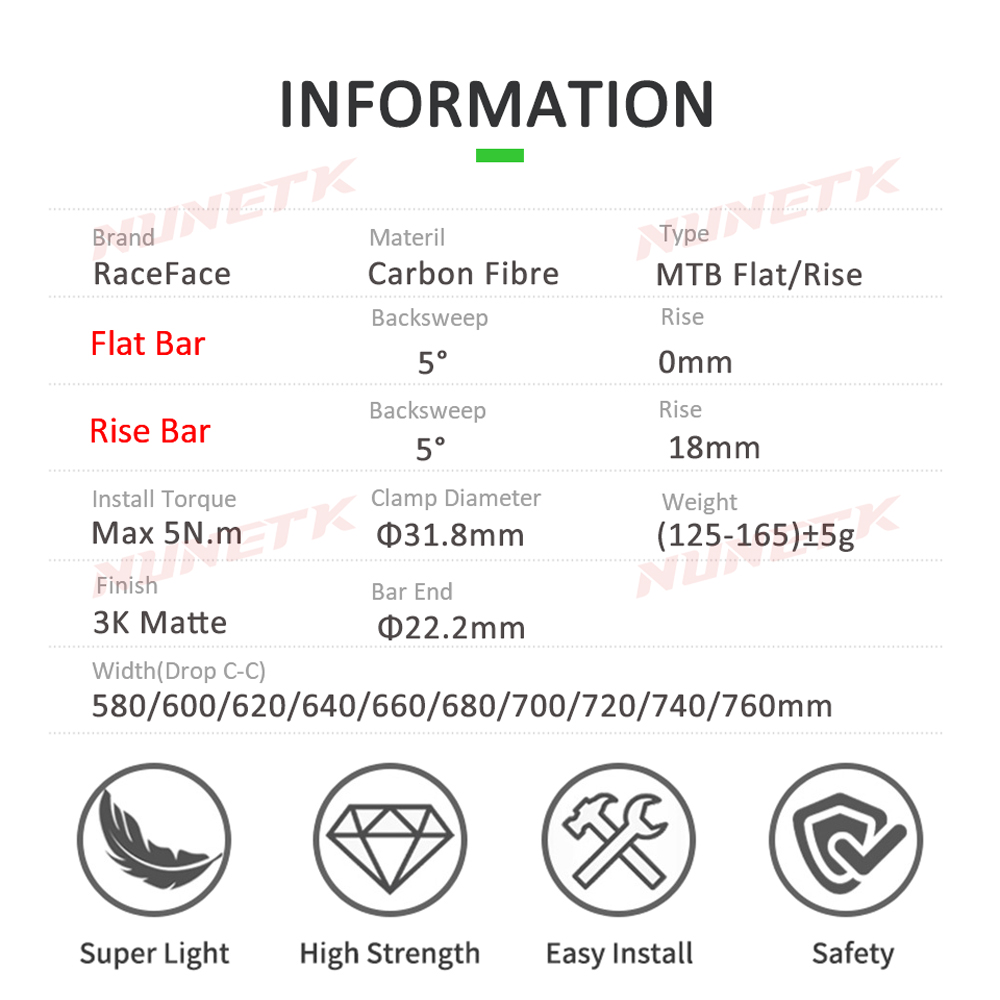 Race Face Next MTB Handlebar 3 - Mountain Biking Logo recensie en prijs